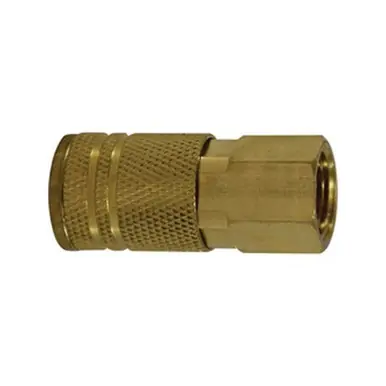 Midland Industries 28541 - Industrial Interchange Coupler, 3/8" FIP, Brass