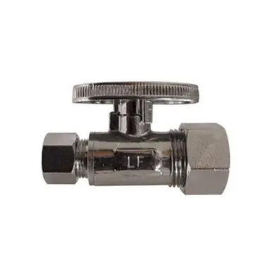 Midland Industries 746556 - Straight Supply Stop, 5/8 x 3/8" Nominal, Compression x Compression,