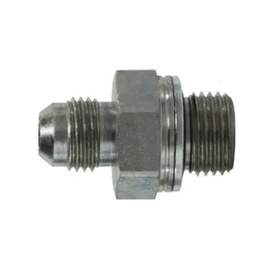 Midland Industries 7005616 - Connector, 3/8" MJIC x M16 x 1.5 Male Metric, Steel