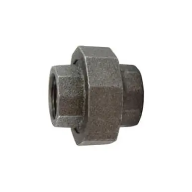 Midland Industries 69609 - Union, 2-1/2" FPT x 2-1/2" FPT, Iron, Black, XH Schedule, 300 lb