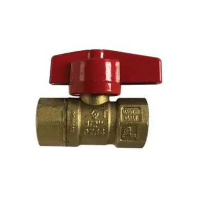 Midland Industries 943212 - Gas Ball Valve, 1/2" Nominal, NPT(F) x NPT(F), 600 psi Pressure, forged