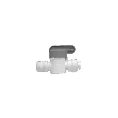 Midland Industries 20904P - Shut-Off Valve, 1/4 x 1/4" Nominal, Push-In x NPT(M), 170 psi Pressure