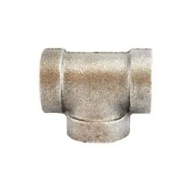 Midland Industries 68251 - Tee, 1/4" FPT x 1/4" FPT x 1/4" FPT, Iron, Galvanized, XH Schedule, 300