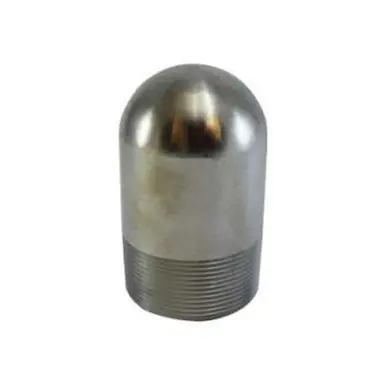 Midland Industries 91009 - Standard Bull Plug, 2-1/2" MPT, Steel, Zinc-Plated, SCH 40 Schedule