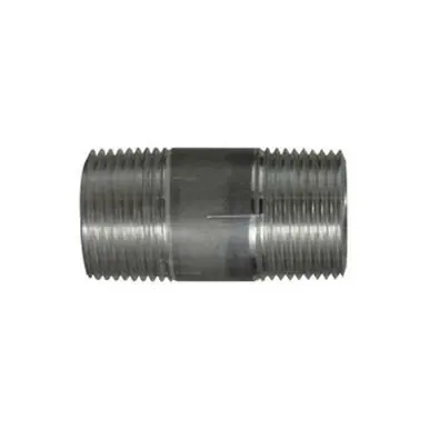 Midland Industries 76082 - Pipe Nipple, 3/4" MPT x 3/4" MPT, 2" L, Aluminum