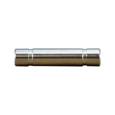 Midland Industries 20006 - Double Male Union, 1/4" Push-In x 1/4" Push-In, Brass, Nickel-Plated
