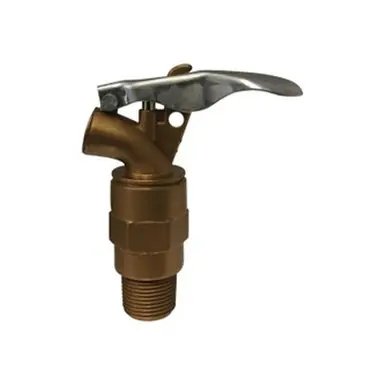Midland Industries 46270 - Self-Closing Drum & Barrel Faucet, 3/4" Nominal, MPT, Die Cast Zinc Body