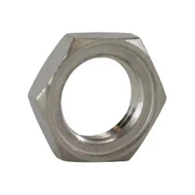 Midland Industries 63703 - Hex Locknut, 1/2" Nominal, Stainless Steel
