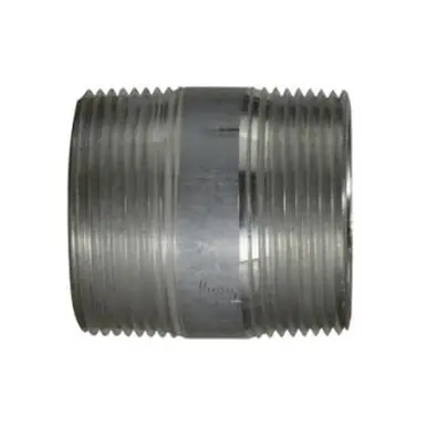 Midland Industries 76144 - Pipe Nipple, 1-1/2" MPT x 1-1/2" MPT, 3-1/2" L, Aluminum