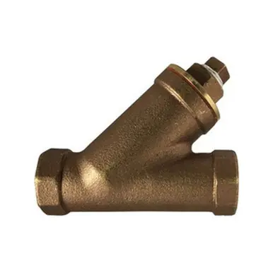 Midland Industries 940523 - Y-Pattern Strainer w/ 20 Mesh Screen, 1/2" Nominal, NPT(F), 250 psi WOG