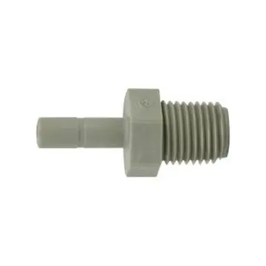 Midland Industries 20533P - Adapter, 1/2" Push-On Hose Stem x 1/2" MIP, Polypropylene