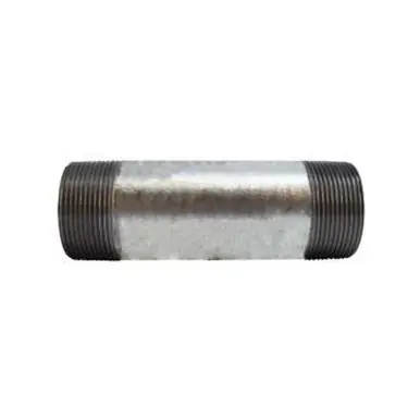 Midland Industries 56184 - Welded Pipe Nipple, 2-1/2" MPT x 2-1/2" MPT, 4-1/2" L, Steel, Galvanized