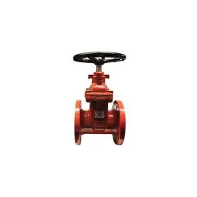 Midland Industries 9600FL4 - Resilient Seated Gate Valve, 4" Nominal, Flanged x Flanged, 300 psi