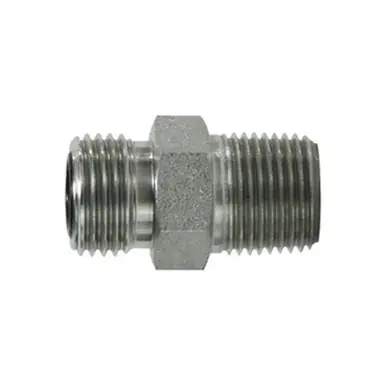 Midland Industries FSO240466 - Connector, 3/8" Male ORFS x 3/8" NPT(M), Steel