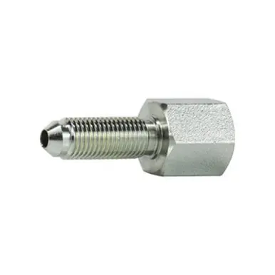 Midland Industries 270544 - Bulkhead Connector, 1/4" MJIC x 1/4" FIP, Steel