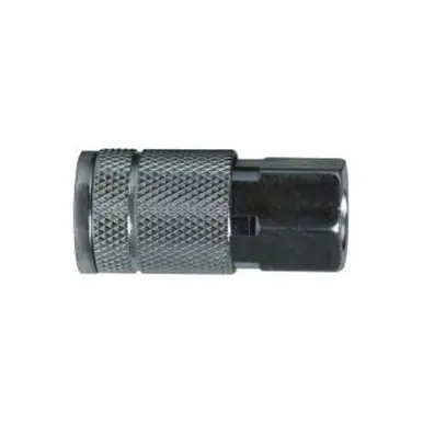 Midland Industries 28507S - Coupling, 1/4" Coupler x 1/4" FIP, Steel, 300 lb
