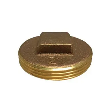 Midland Industries 970334 - Countersunk Southern Code Plug, 5-1/2", Brass
