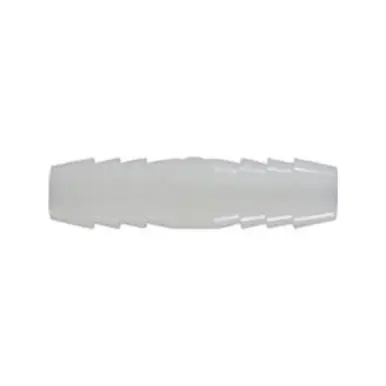Midland Industries 33480W - Splicer, 1-1/4" Hose Barbed x 1-1/4" Hose Barbed, Nylon