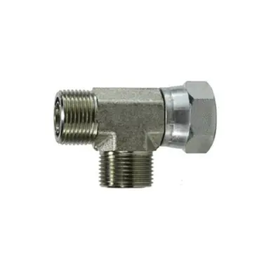 Midland Industries FS660288 - Swivel Run Tee, 13/16" Male ORFS x 13/16" Male ORFS x 13/16" Female
