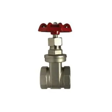 Midland Industries 949256 - Gate Valve, 1-1/4" Nominal, Threaded, 200 psi Pressure, 316 Stainless