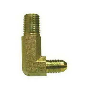 Midland Industries 2501L52 - Long Elbow, 1/2" MPT x 1/8" MPT, Steel