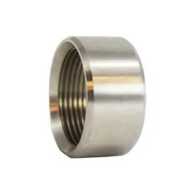 Midland Industries 62771 - Half Coupling, 1/4" FPT x 1/4" Butt Weld, Stainless Steel, 150 lb