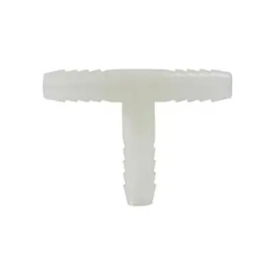 Midland Industries 33417W - Tee, 5/32" Hose Barbed x 5/32" Hose Barbed x 5/32" Hose Barbed, Nylon