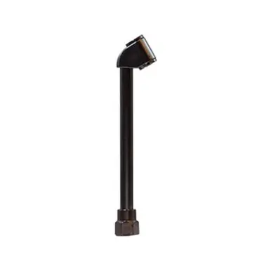 Midland Industries 320005 - Dual Head Angle Foot Air Chuck, 120 psi, 1/4-18" Thread, FIP, Steel