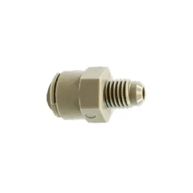 Midland Industries 20960P - Adapter, 3/8" Push-In x 1/4" Male Flared, Plastic