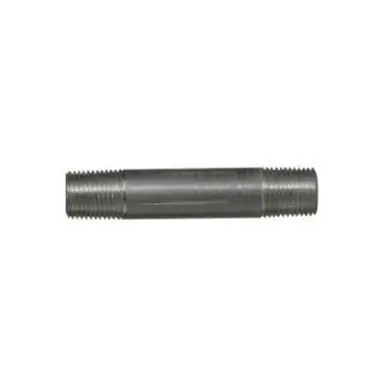 Midland Industries 76007 - Pipe Nipple, 1/8" MPT x 1/8" MPT, 4" L, Aluminum