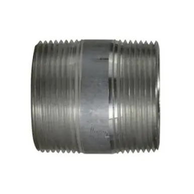 Midland Industries 76145 - Pipe Nipple, 1-1/2" MPT x 1-1/2" MPT, 4" L, Aluminum