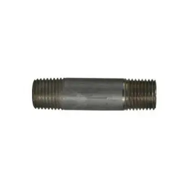 Midland Industries 76032 - Pipe Nipple, 1/4" MPT x 1/4" MPT, 5" L, Aluminum