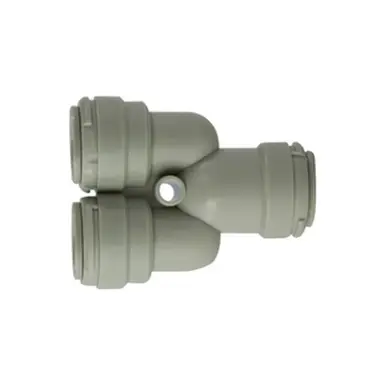 Midland Industries 20776P - 2-Way Divider, 5/16" Push-In x 5/16" Push-In x 5/16" Push-In, Plastic