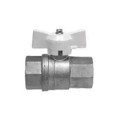 Midland Industries 43200T - Tee Handle w/ Nut, for use w/ 1/4 to 3/4" Italian Ball Valves