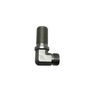 Midland Industries FS270188 - 90° Bulkhead Union Elbow, 1/2" Male ORFS x 1/2" Male ORFS, Steel