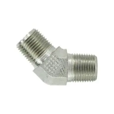 Midland Industries 55011616 - 45° Elbow, 1" MIP x 1" MIP, Steel