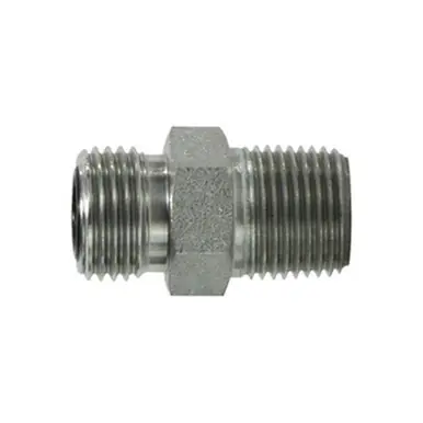 Midland Industries FSO2404108 - Connector, 5/8" Male ORFS x 1/2" NPT(M), Steel