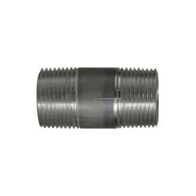 Midland Industries 76087 - Pipe Nipple, 3/4" MPT x 3/4" MPT, 4-1/2" L, Aluminum