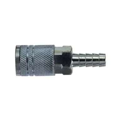 Midland Industries 28564S - Industrial Interchange Coupler, 3/8" Hose Barbed, Steel