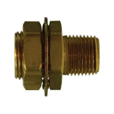 Midland Industries 28317 - Adapter, 1/4" FIP x 1/2" MIP, Brass