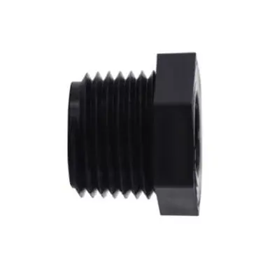 Midland Industries 28668P - Reducer Hex Bushing, 3/4" MPT x 1/2" FPT, Polypropylene