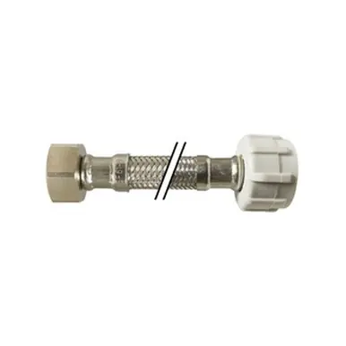 Midland Industries 923509 - Lavatory Connector, 9" L, Stainless Steel