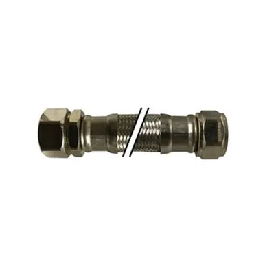 Midland Industries 922812 - Water Heater Connector, 12" L, Stainless Steel