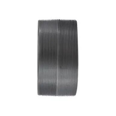 Midland Industries 56300 - Pipe Nipple, 6" MPT x 6" MPT, 3-1/8" L, Steel, Galvanized, SCH 40