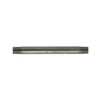 Midland Industries 48002 - Welded Pipe Nipple, 1/8" MPT x 1/8" MPT, 1-1/2" L, Stainless Steel, SCH