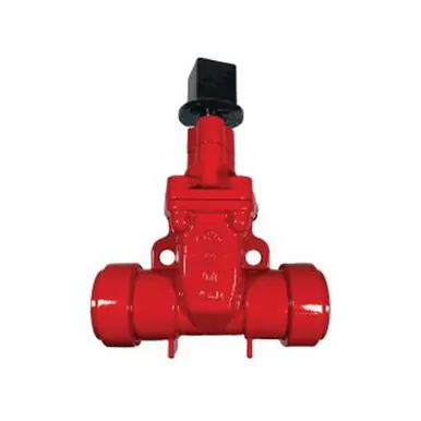 Midland Industries 9640RT2 - Gate Valve w/ OP Nut, 2" Nominal, RT x RT, Ductile Iron Body