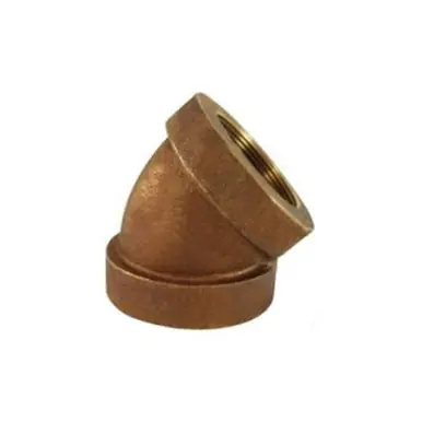 Midland Industries 43189 - 45° Elbow, 2-1/2" FPT x 2-1/2" FPT, Bronze