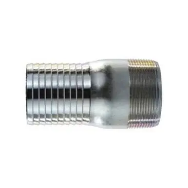 Midland Industries 973910 - Adapter, 1-1/2" Barbed x 1-1/2" MPT, Steel, Galvanized