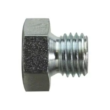 Midland Industries 8555P14 - Hex Head Plug, M14 MPT, Steel