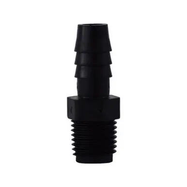 Midland Industries 33026B - Adapter, 3/8" Hose Barbed x 3/4" MIP, Polyethylene